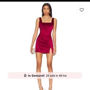 Red Revolve dress